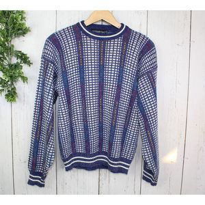 VTG Botany 500 blue sweater